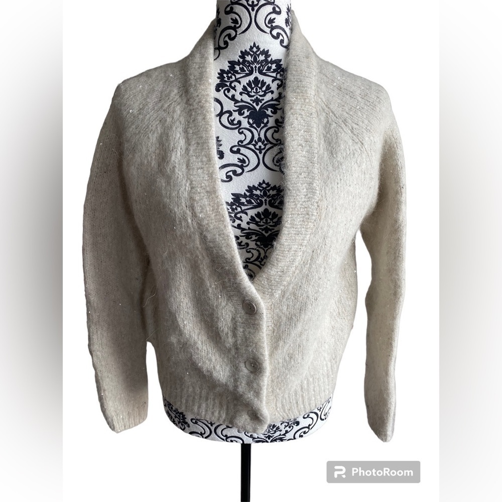 Harris wilson alpaca blend cardigan